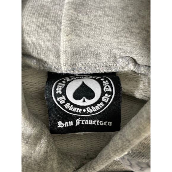 Thrasher Skateboard Magazine Gray Hoodie Size L - Picture 7 of 8